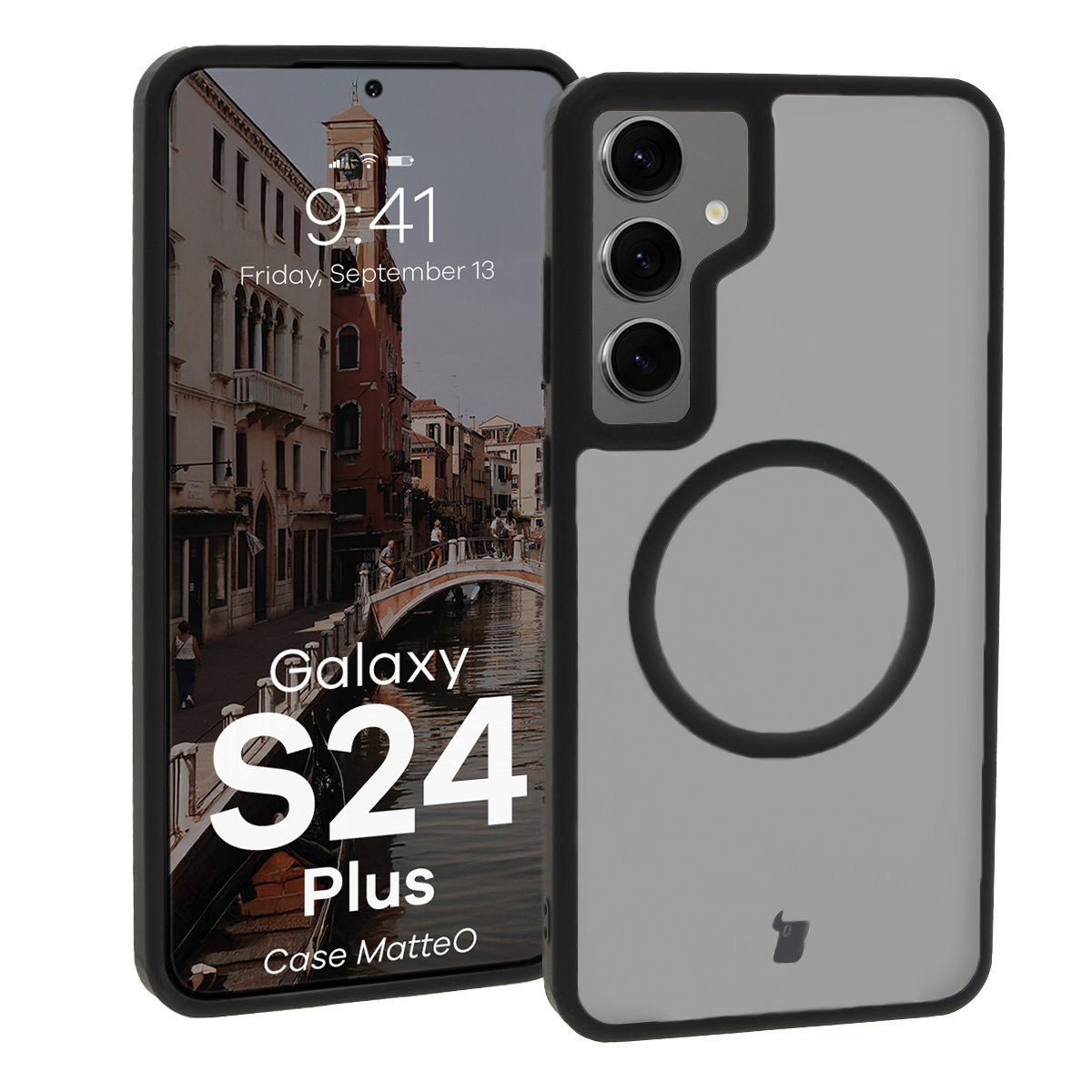 Matowe etui Bizon Case MatteO do Samsung Galaxy S24 Plus